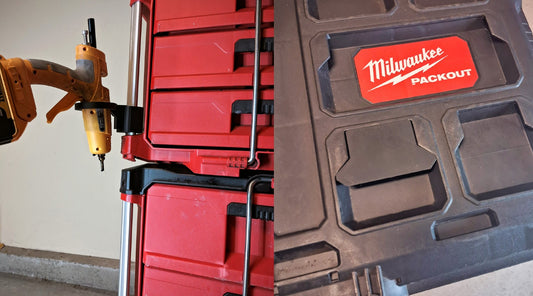 How To Add Milwaukee Packout Accessories to A 2 Drawer And 3 Drawer Tool Box
