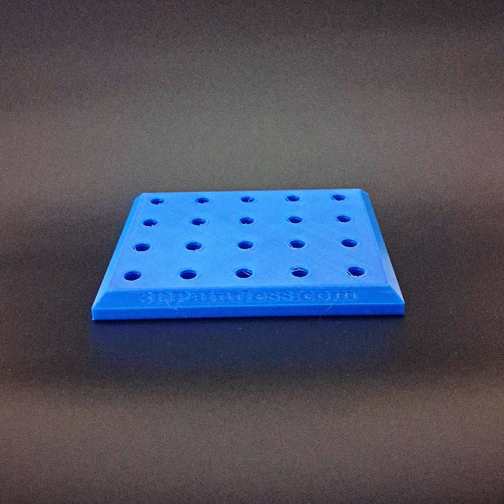 A threaded mounting plate for paintless dent repair knockdown tips