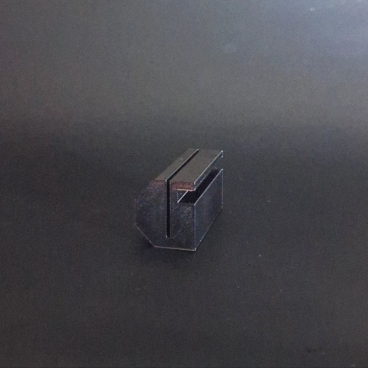 The underside of a tool that is mounted on widow guards for Paintless Dent Repair to protect from scratches