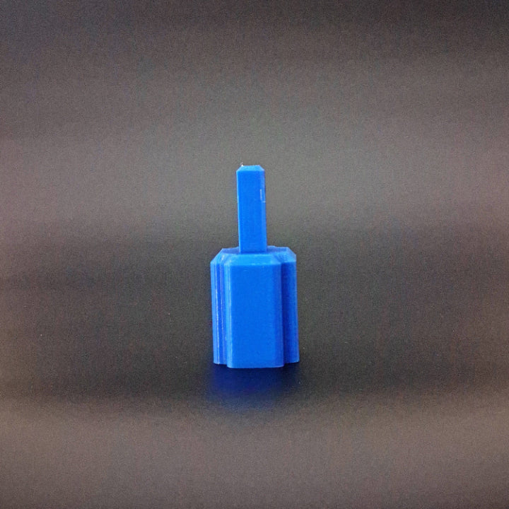 A three-eighths drive socket tool used to remove panel clips for paintless dent repair